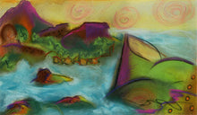 Load image into Gallery viewer, Plum Islet, pastel
