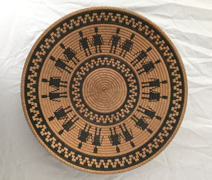 Hopi design "Basket Illusions" bowl 11"