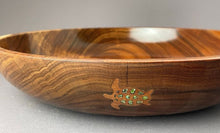 Load image into Gallery viewer, Acacia Turtle Inlay Bowl
