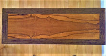 Load image into Gallery viewer, Incredible grain on Belize rosewood with wenge console or hall table
