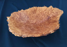 Load image into Gallery viewer, natural edge turned open vessel of maple burl