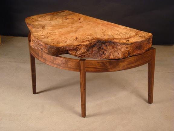 Oak Burl Coffee Table-Custom Order – The Highlight Gallery