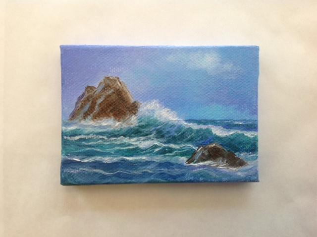 Mendocino Seascape Miniatures - The Highlight Gallery