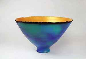 Prosperity Bowls in Blue Green Mottle