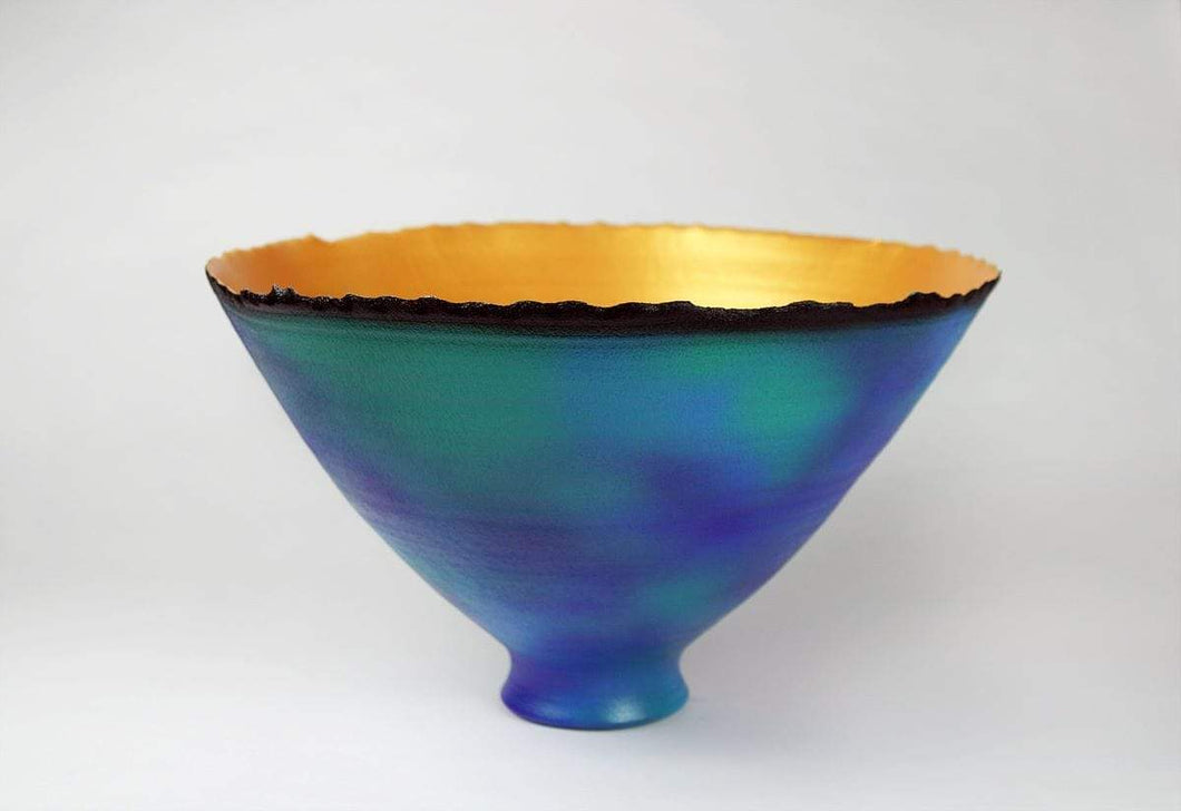 Prosperity Bowls in Blue Green Mottle