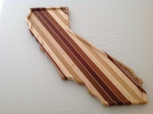 California shaped wood serving board - The Highlight Gallery