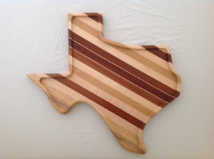 Texas shaped serving tray