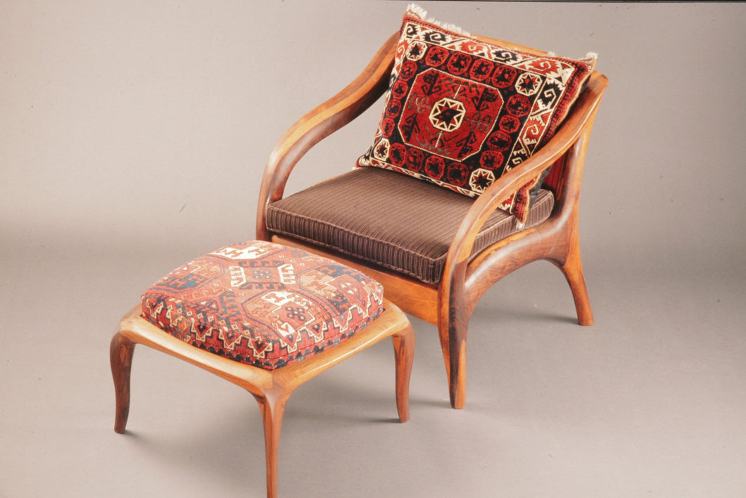 Lounge Chair and Footstool - The Highlight Gallery