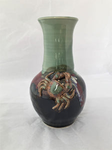 Ceramic Crab Vase