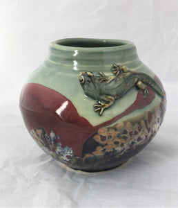 Ceramic Double Salamander Bowl