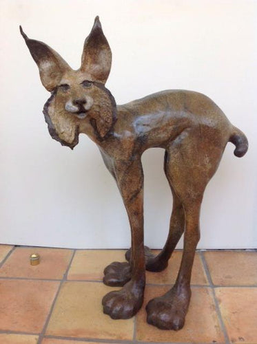 El Gato Grande, bronze sculpture - The Highlight Gallery