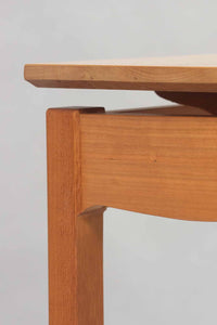 Floating Top Console Table of cherry and doussie