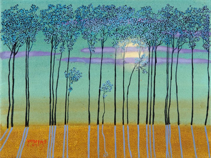 Moonlit Trees – The Highlight Gallery