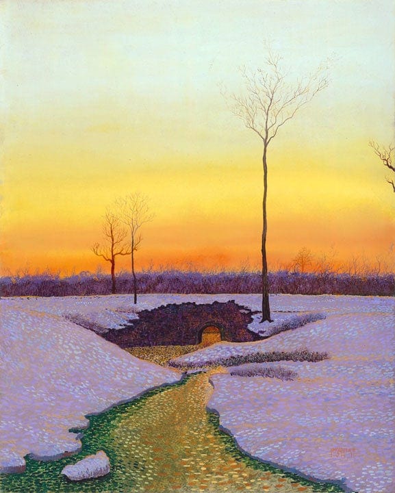 Color of Winter, giclee print