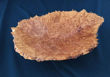 Load image into Gallery viewer, natural edge turned open vessel of maple burl
