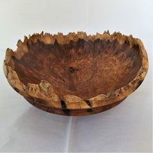 Load image into Gallery viewer, Natural edge vessel of amboyna wood 
