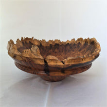 Load image into Gallery viewer, Natural edge vessel of amboyna wood
