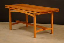 Load image into Gallery viewer, Finelines coffee table with arched detail under table top, cherry wood
