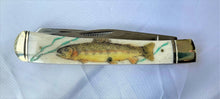 Load image into Gallery viewer, golden trout on bone trapper
